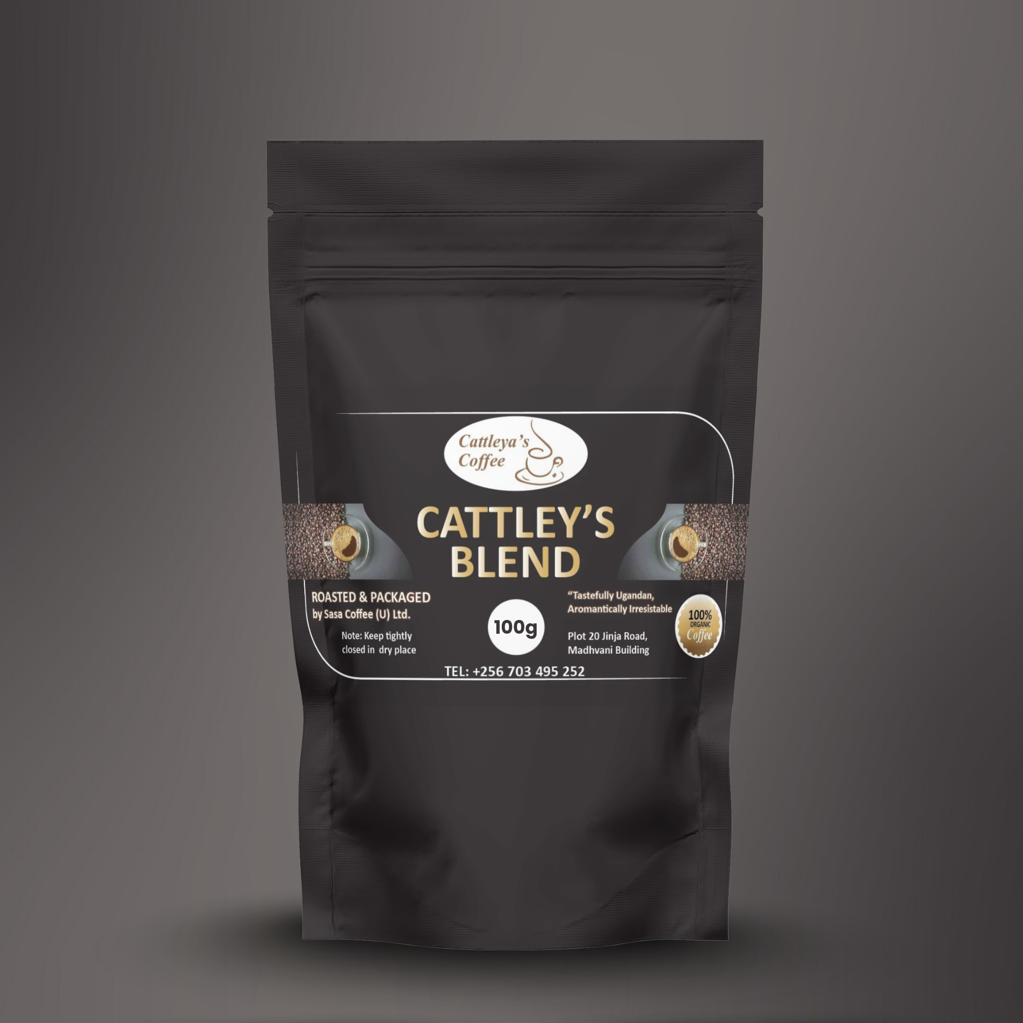 Ground Coffee -- 100g